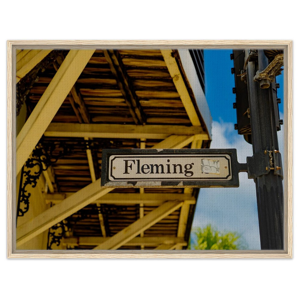 Thumbnail: Key West The Florida Keys Framed Canvas