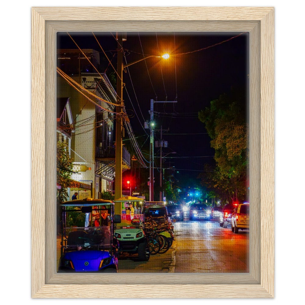 Key West The Florida Keys Framed Canvas