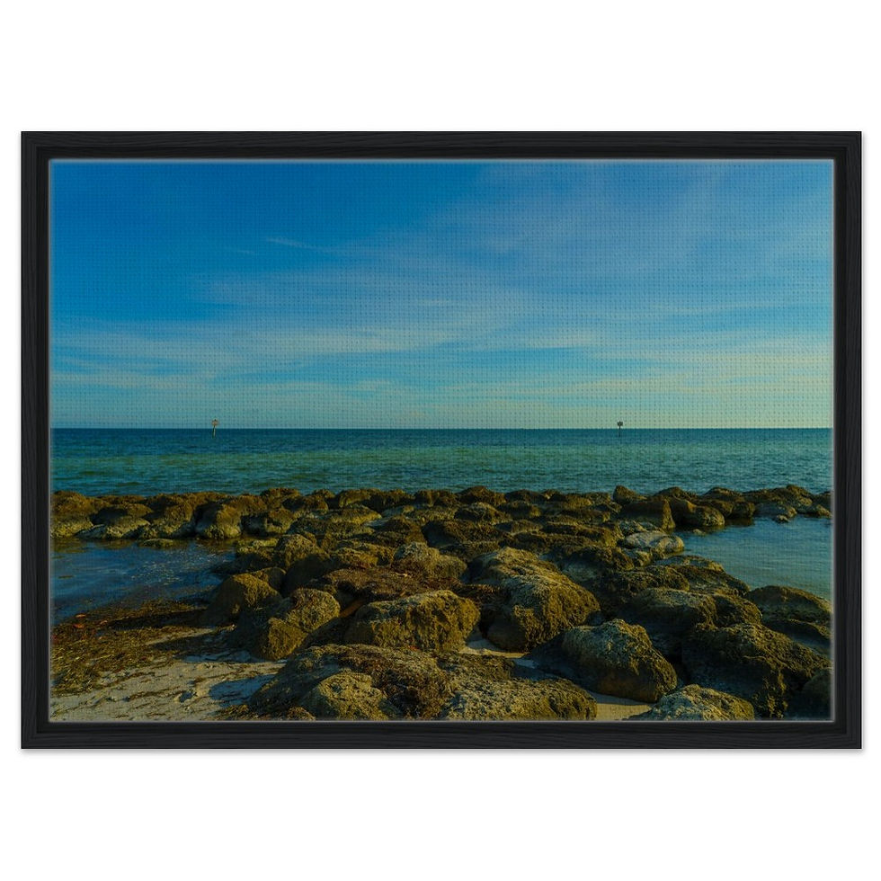 Thumbnail: Key West The Florida Keys Framed Canvas