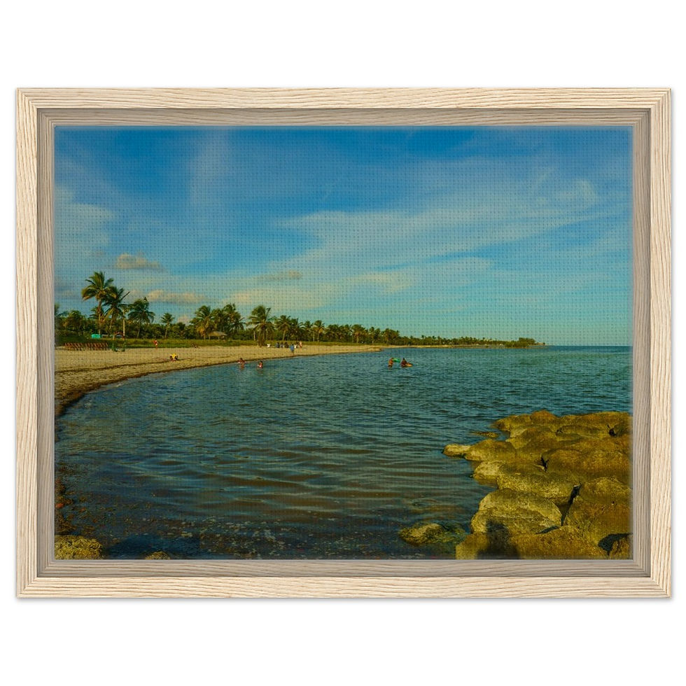 Thumbnail: Key West The Florida Keys Framed Canvas