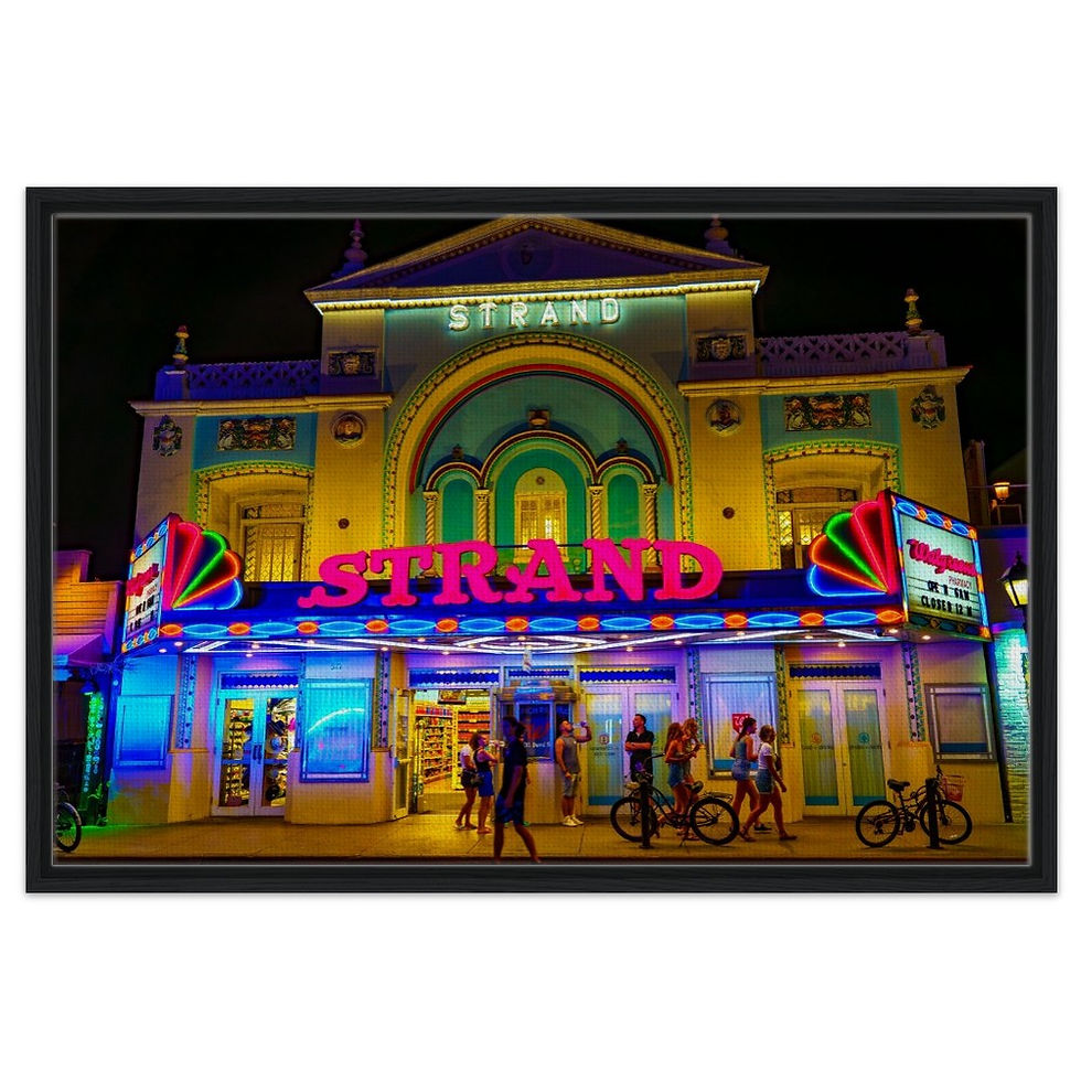 Thumbnail: Key West The Florida Keys Framed Canvas