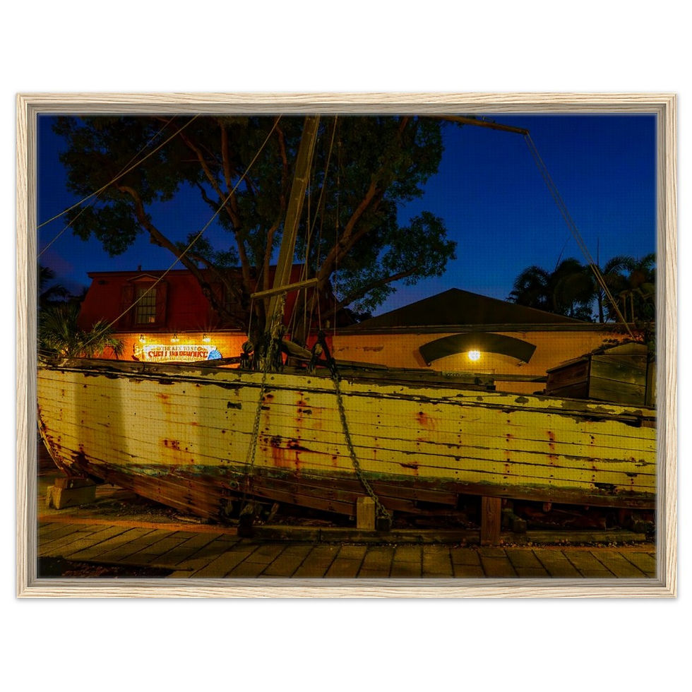 Thumbnail: Key West The Florida Keys Framed Canvas