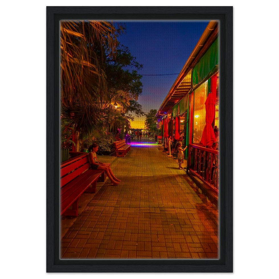 Thumbnail: Key West The Florida Keys Framed Canvas