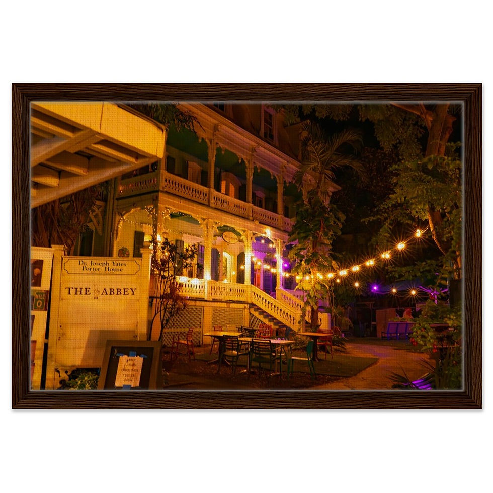 Thumbnail: Key West The Florida Keys Framed Canvas