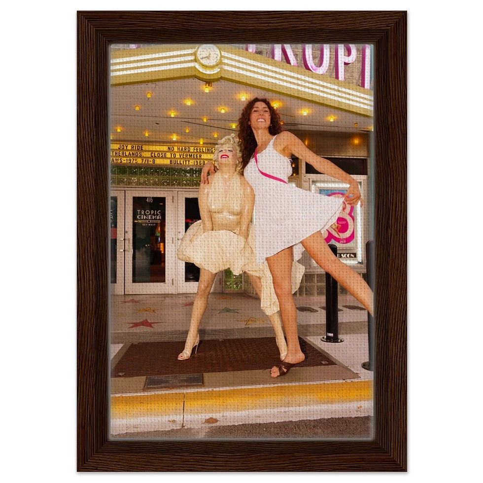 Thumbnail: Key West The Florida Keys Framed Canvas