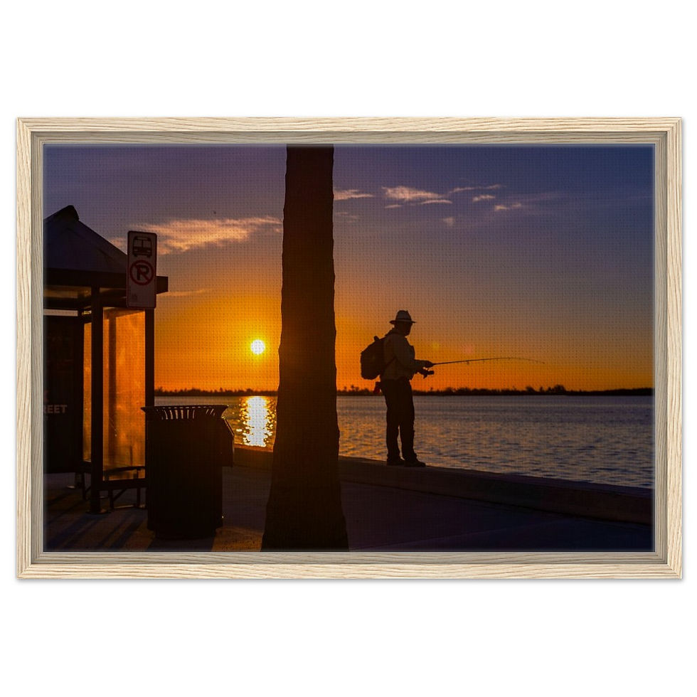 Thumbnail: Key West The Florida Keys Framed Canvas