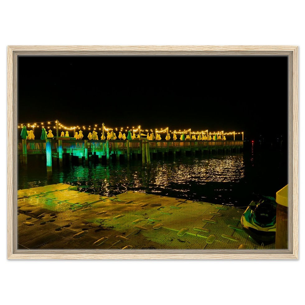 Thumbnail: Key West The Florida Keys Framed Canvas