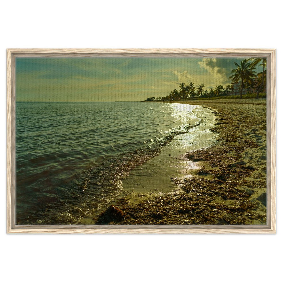 Thumbnail: Key West The Florida Keys Framed Canvas