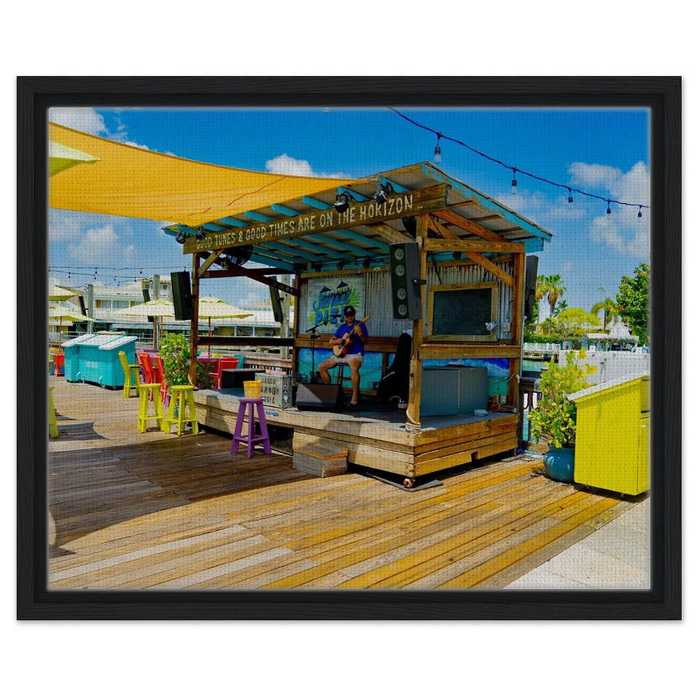 Thumbnail: Key West The Florida Keys Framed Canvas