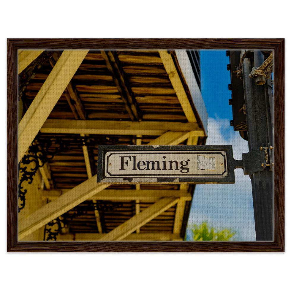 Thumbnail: Key West The Florida Keys Framed Canvas