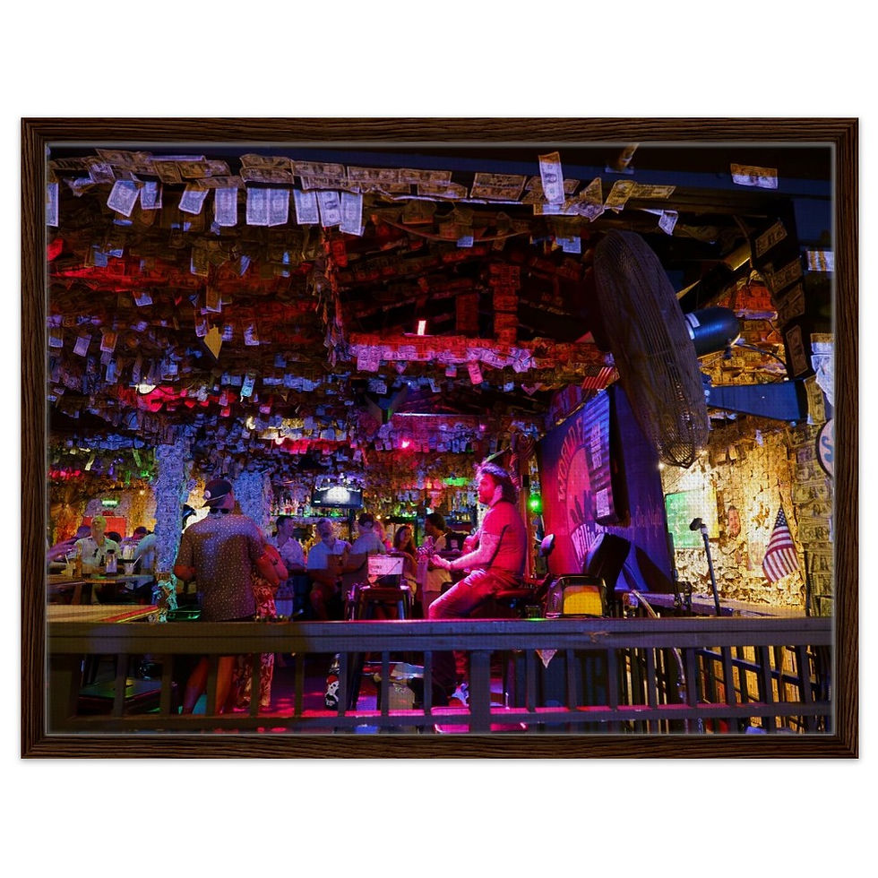 Thumbnail: Key West The Florida Keys Framed Canvas