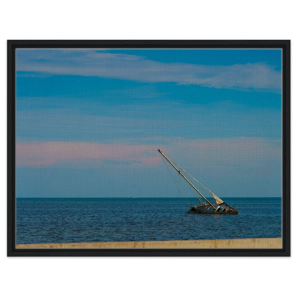 Thumbnail: Key West The Florida Keys Framed Canvas