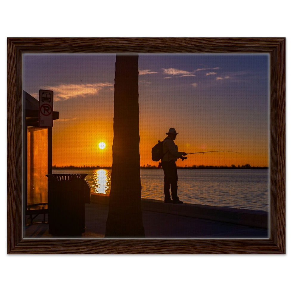Thumbnail: Key West The Florida Keys Framed Canvas