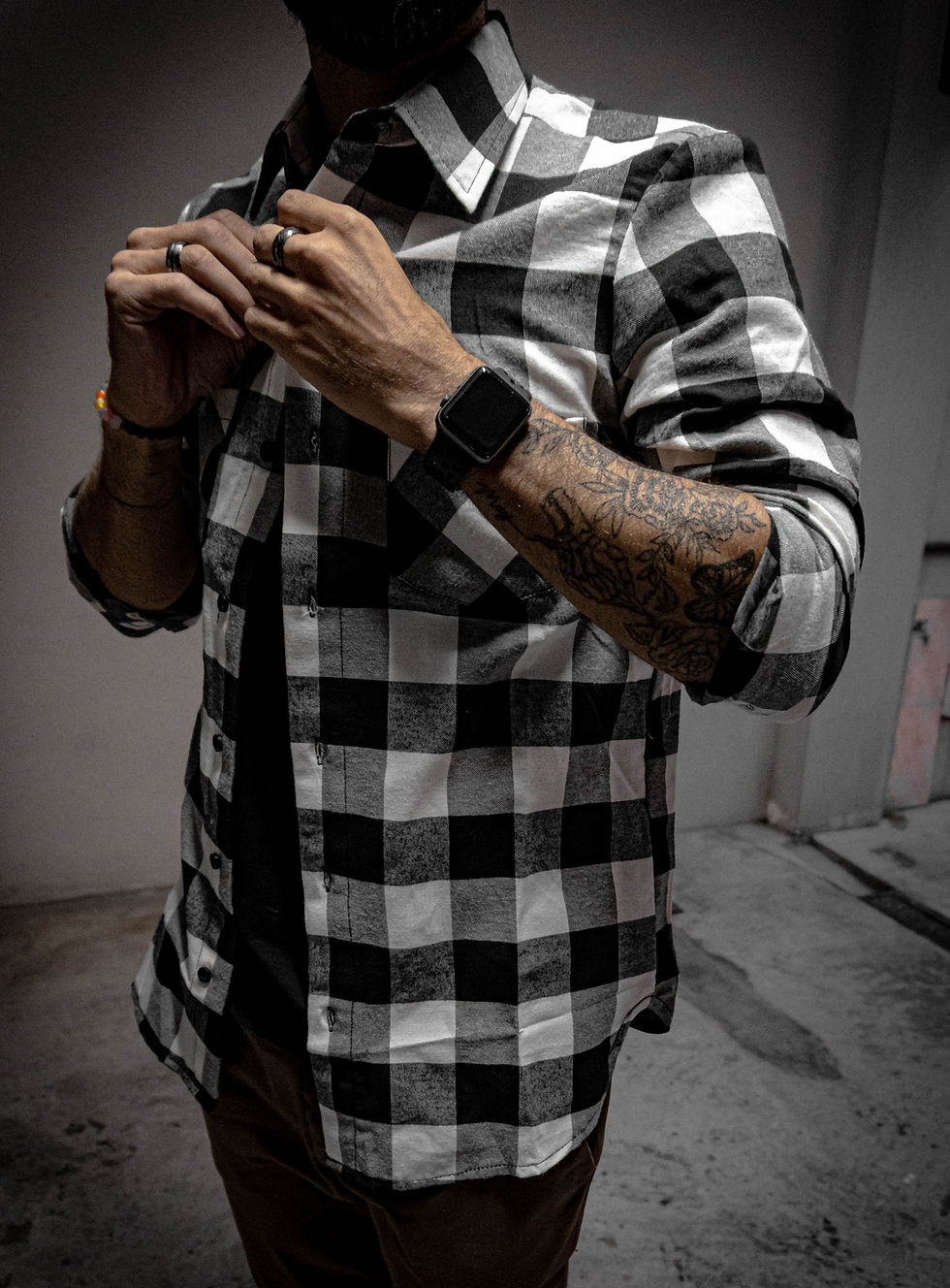 Miniatura: Camisa Harrison - Negro