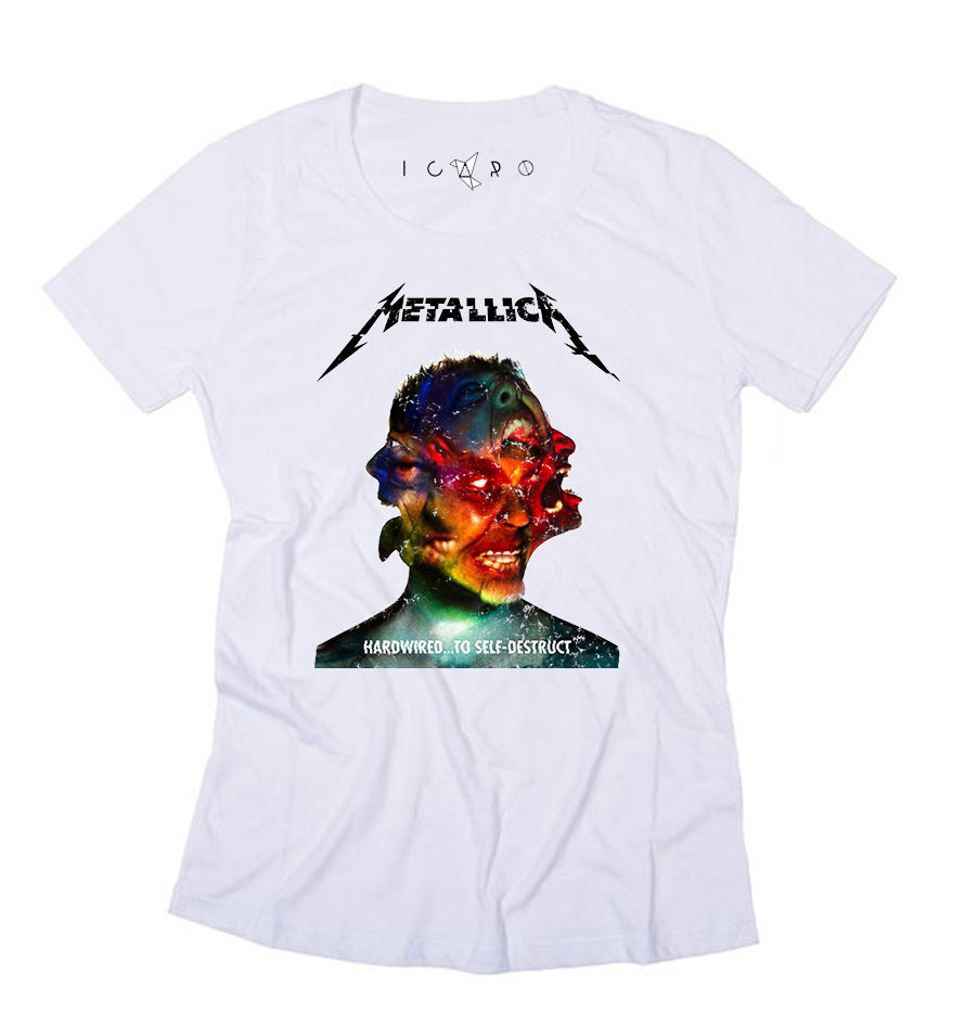Remera Metallica Hardwired