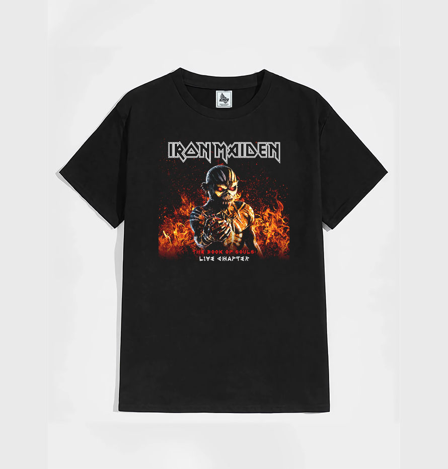 Remera Iron Maiden - The Book Of Souls Live