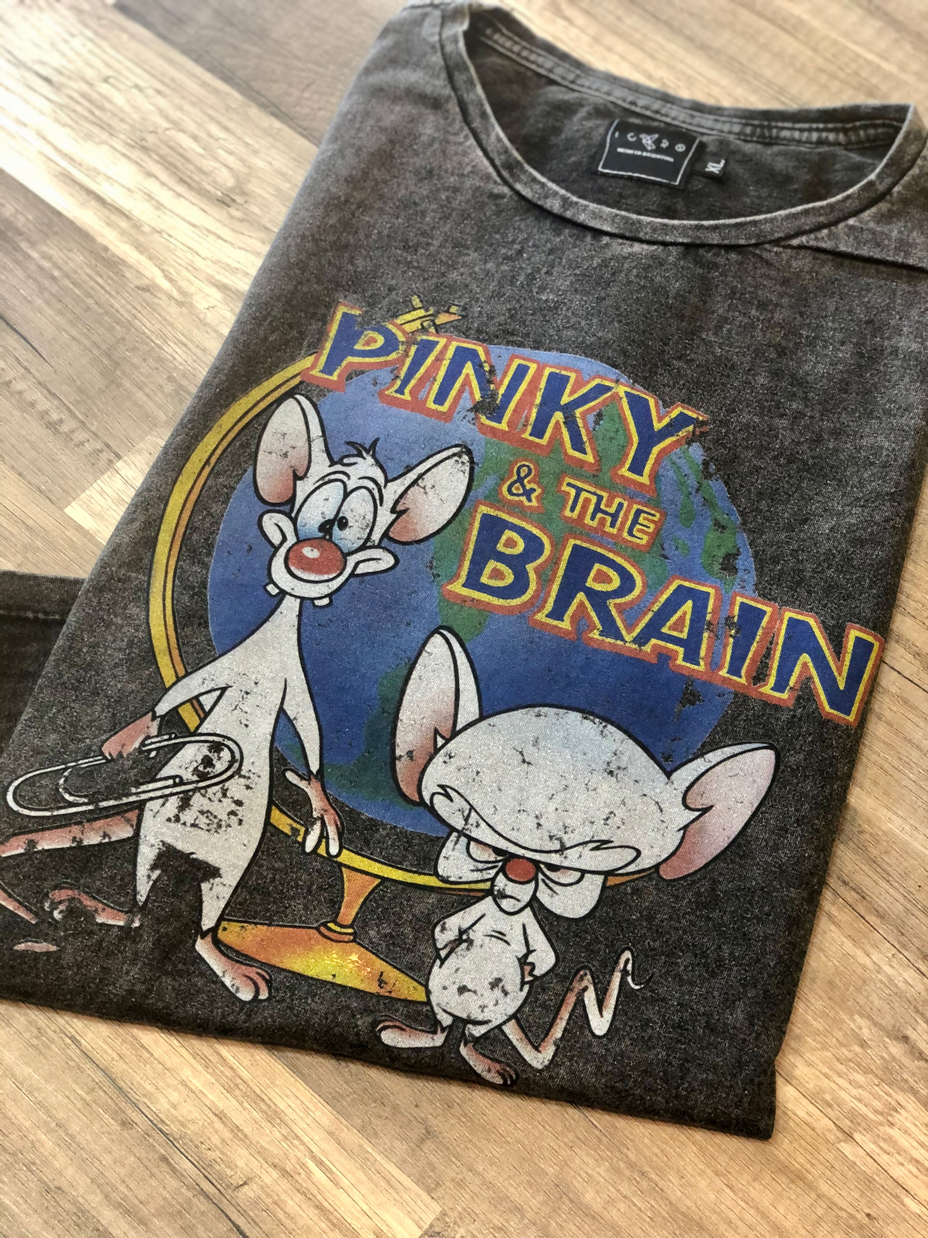 Remera Pinky y Cerebro