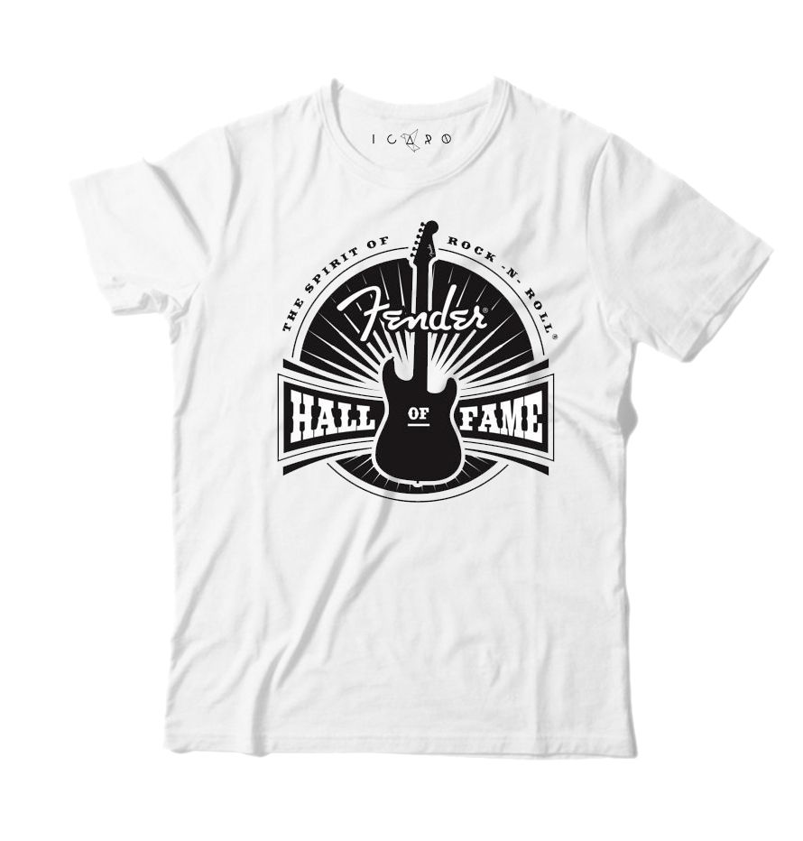 Remera Fender Halls of Fame