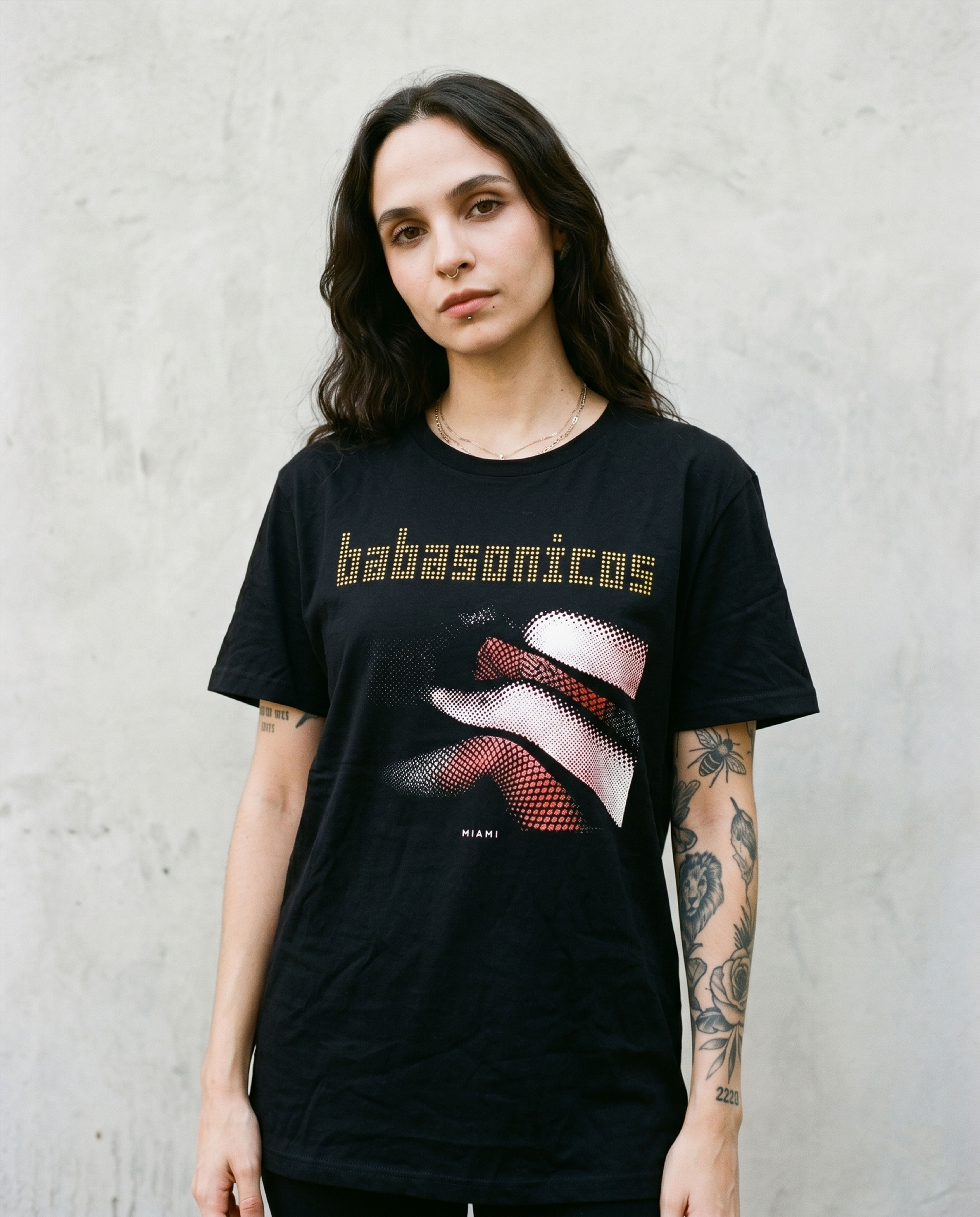 Remera Babasonicos - Miami II