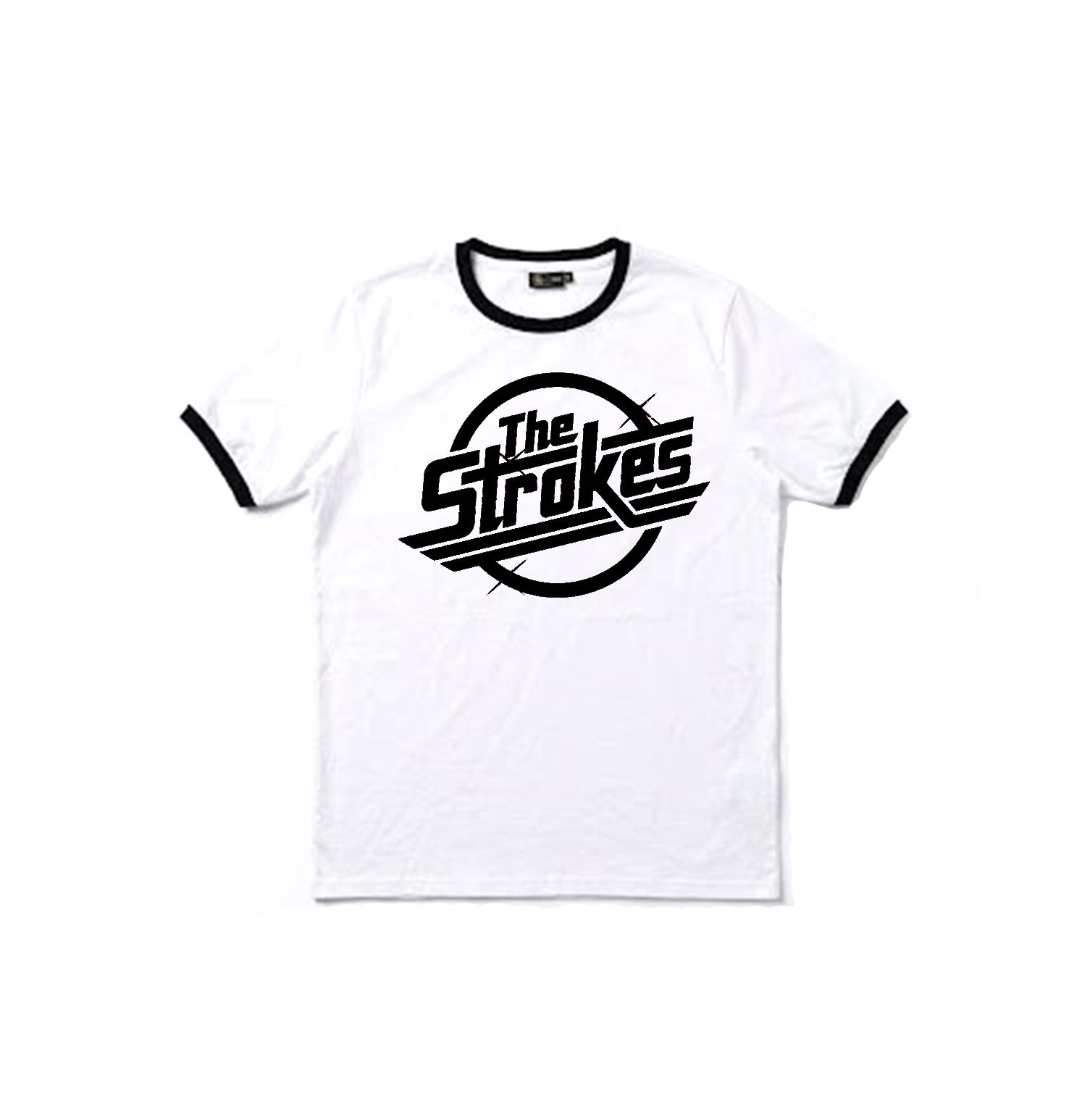 Remera The Strokes combinada