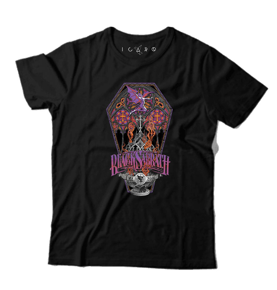 Remera - Black Sabbath Paranoid