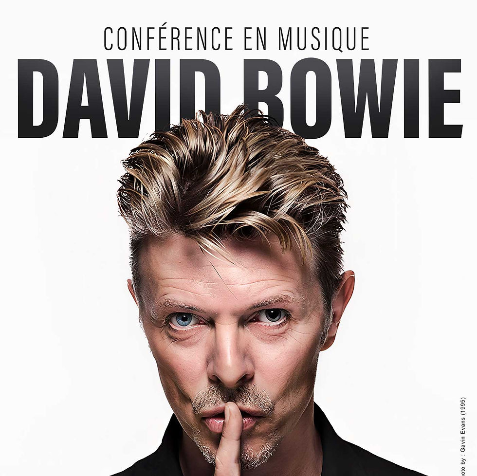 DAVID BOWIE - Conférence en musique