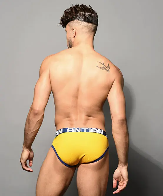 Miniatura: ANDREW CHRISTIAN SLIP RETRO "ALMOST NAKED" AMARILLO