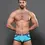 Miniatura: ANDREW CHRISTIAN  RETRO BOXER  CON "ALMOST NAKED" COLOR AQUA