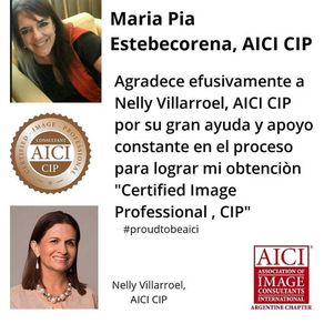 Maria Pía Estebecorena, AICI CIP