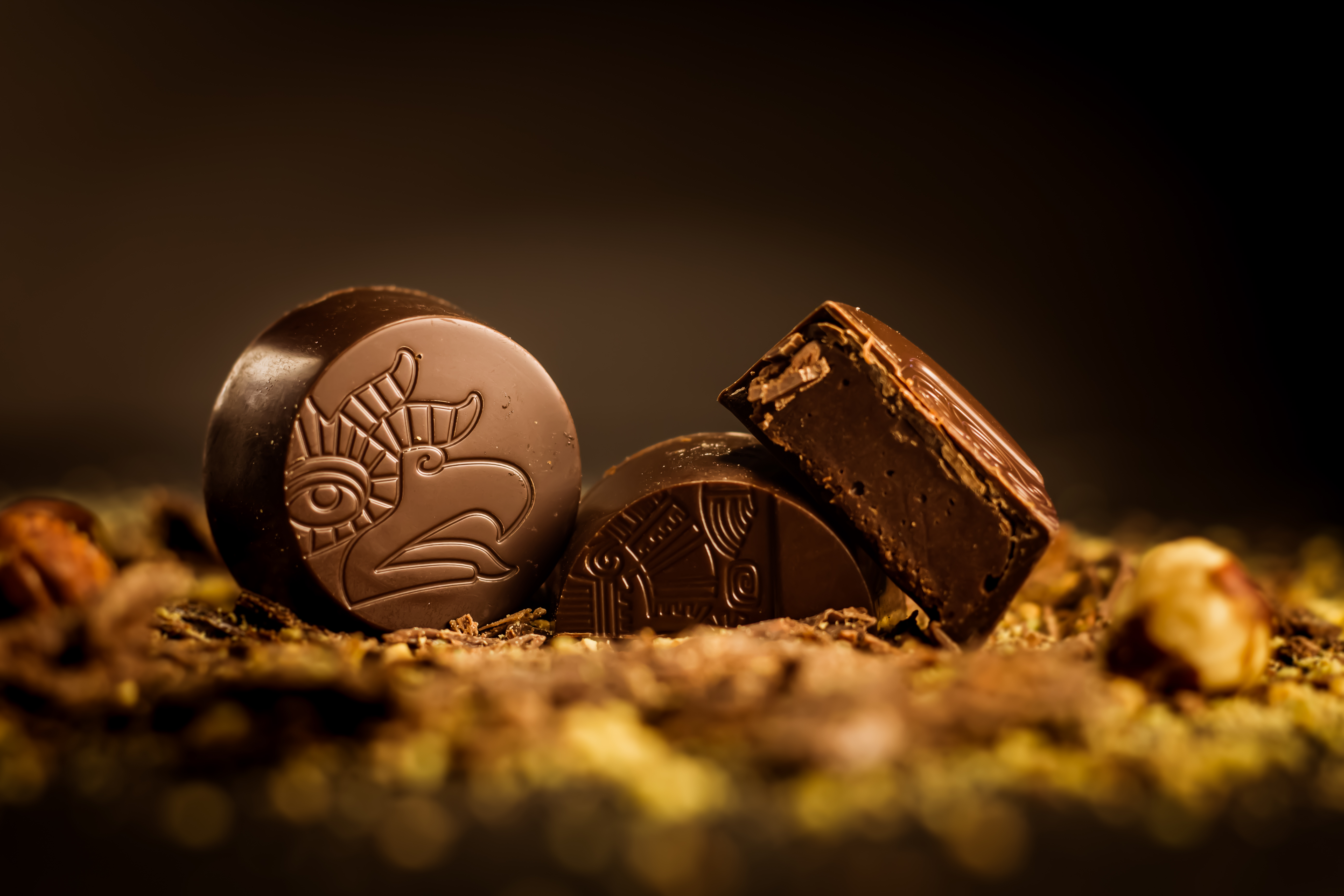 BOMBOM MAYA RELLENO CANACHE 85%CACAO