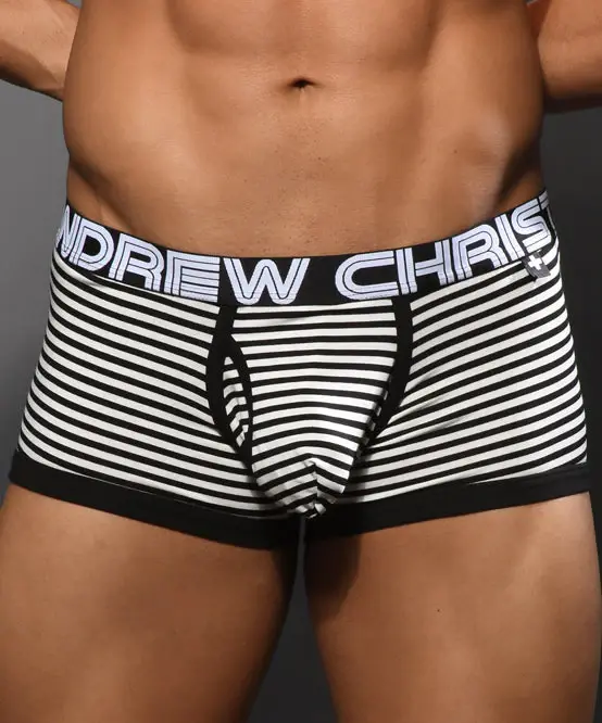 Miniatura: ANDREW CHRISTIAN  DOORBOOSTER BOXER  "SHOW IT" RAYAS NEGRAS