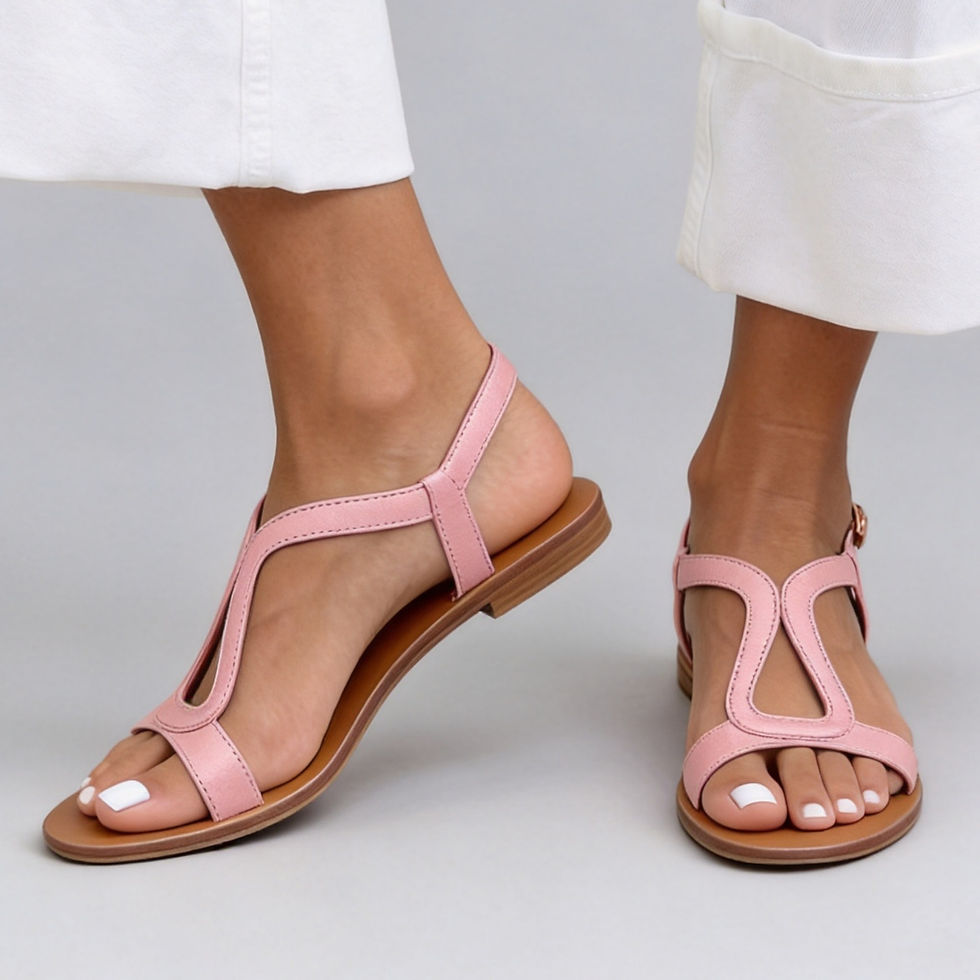 Thumbnail: Women Strappy Flat Sandals