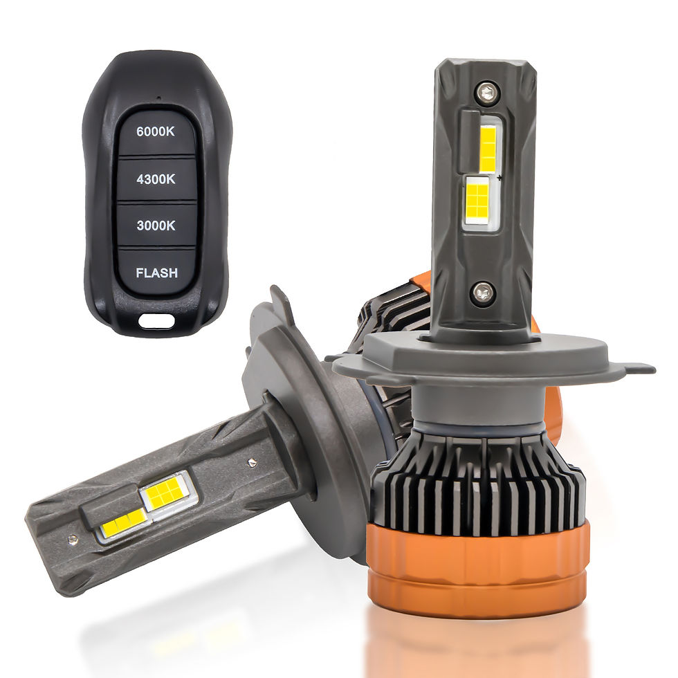 Thumbnail: High Power LED Car Headlight with Remote Control