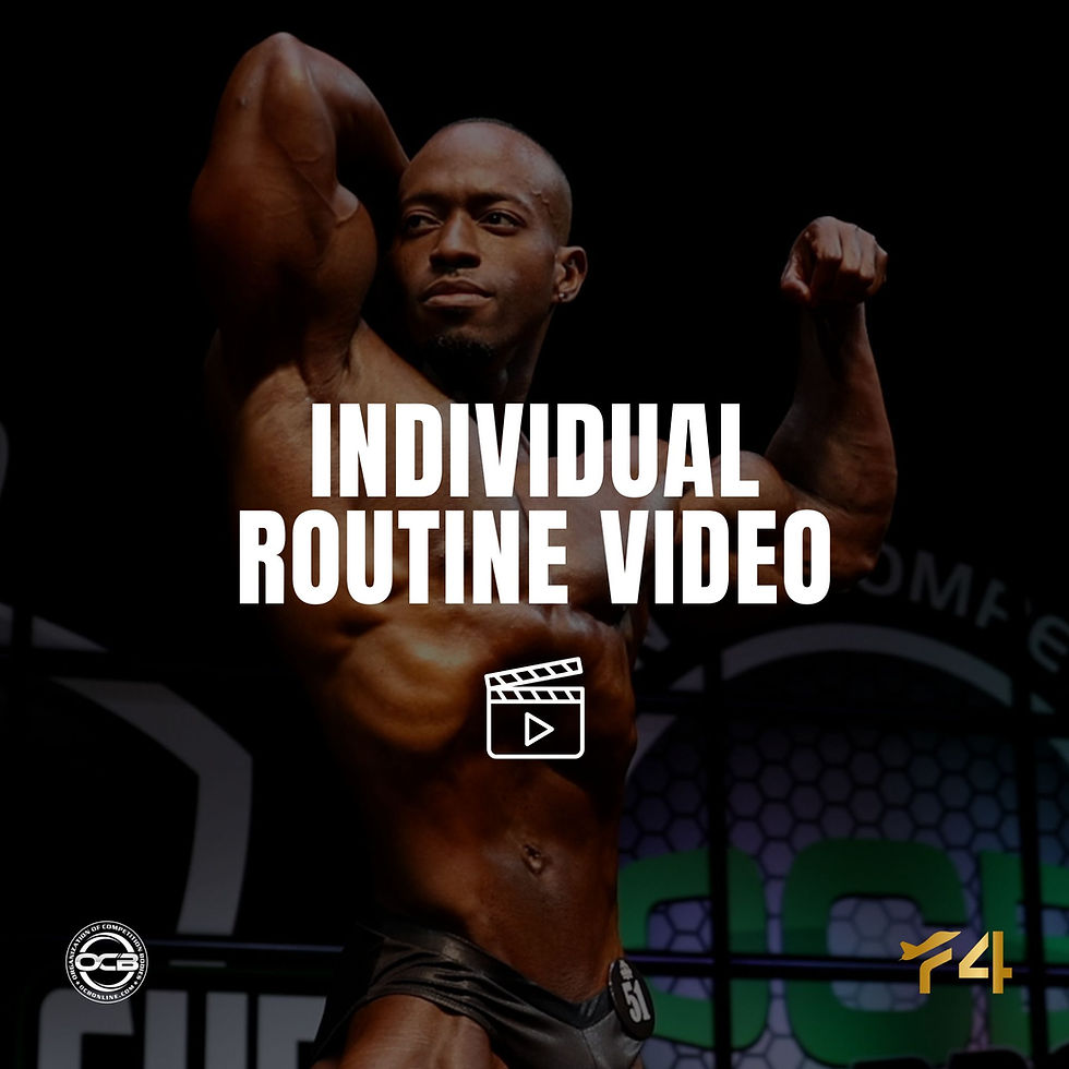 Posing Routine Video (Conquer)