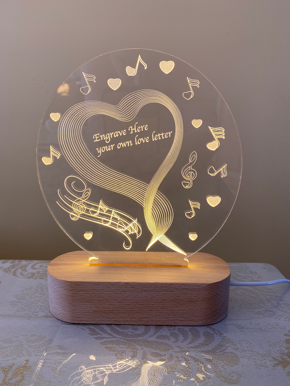 Thumbnail: Valentines day LED night light