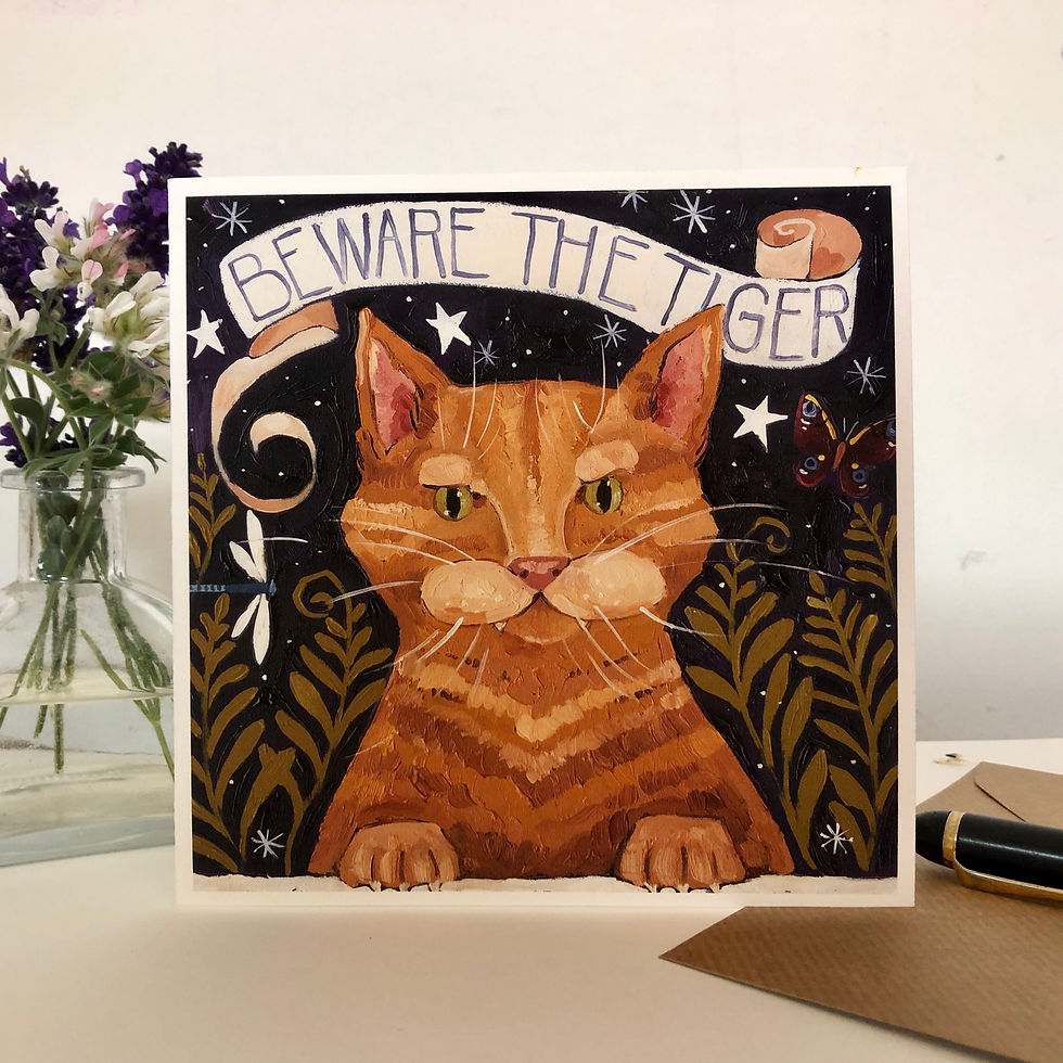 Thumbnail: Beware The Tiger, Card