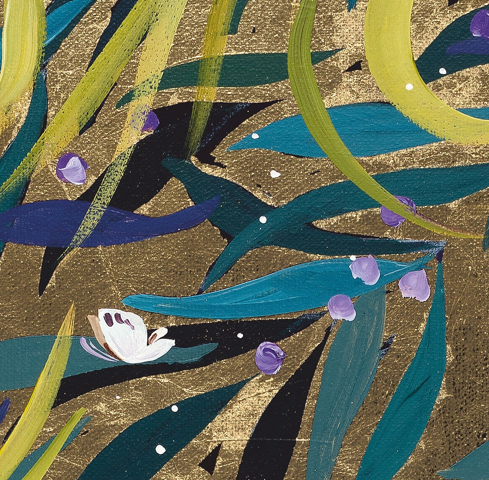 Thumbnail: SOLD Thunder foot hare, original canvas