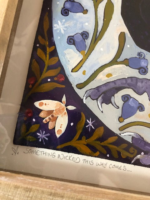 Thumbnail: Something Wicked This Way Comes, original painting
