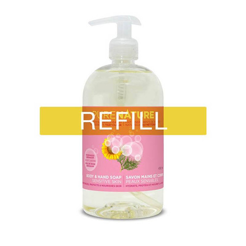 PURENATURE Rosewood Geranium Body & Hand Soap