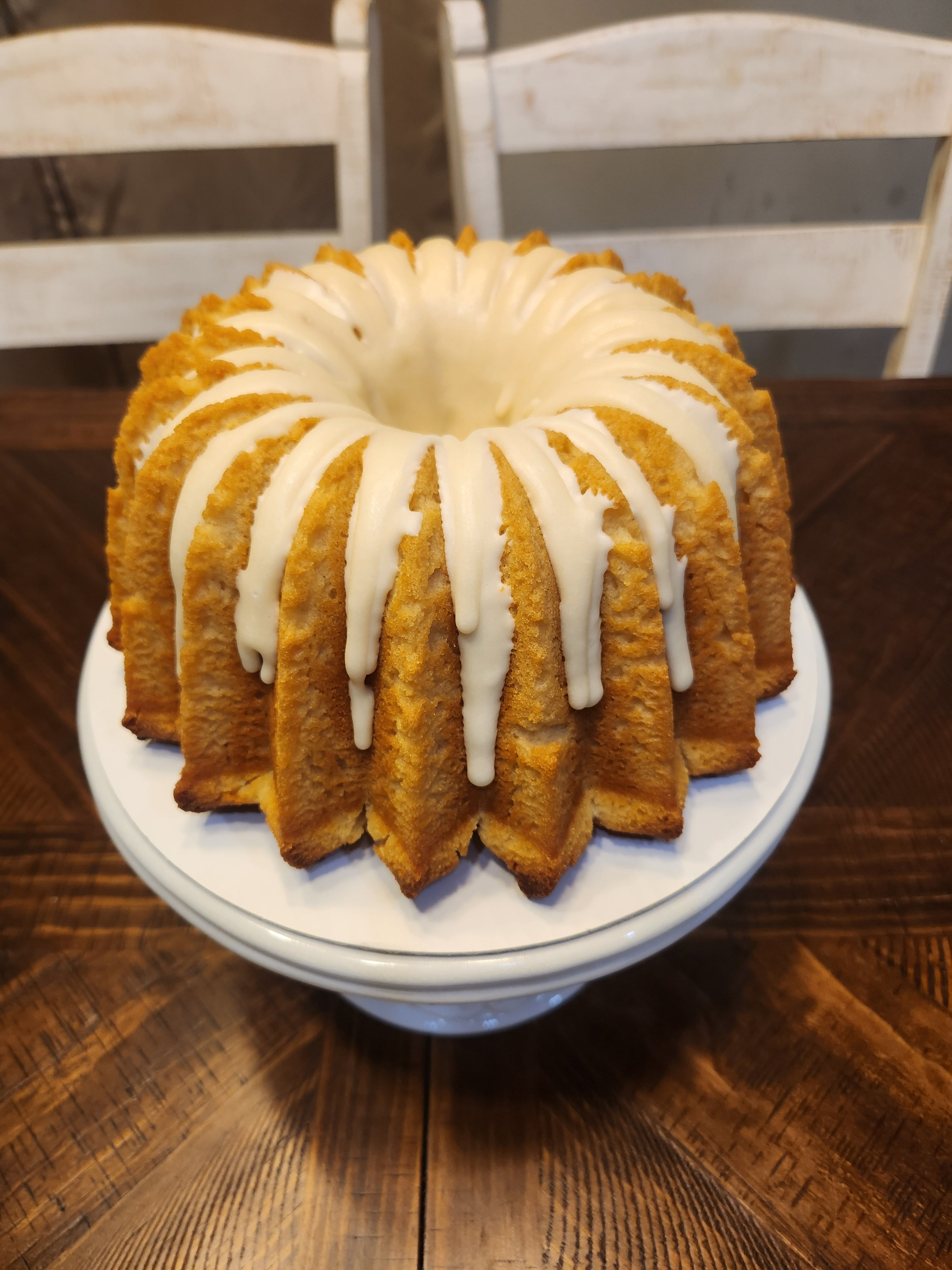 The Butter Rum Pound Cake 