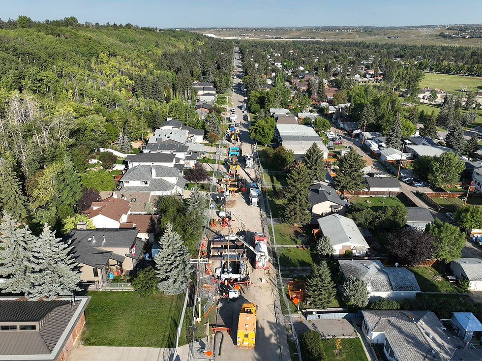 Stage B Construction Begins for Bearspaw South Feeder Main Replacement
