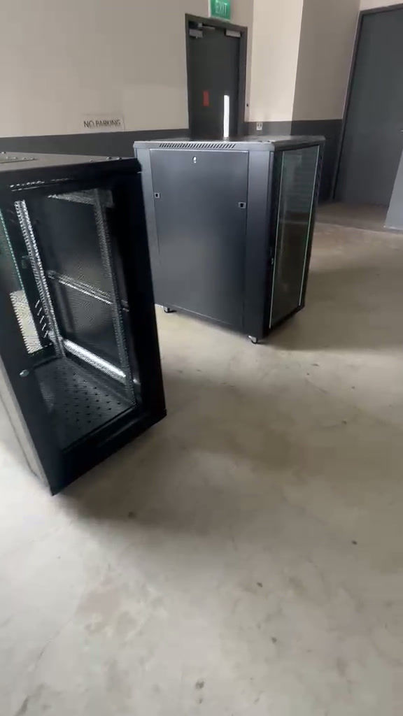 Thumbnail: Assembled 18U/ 22U/27U  60* 80  60*100cm server rack