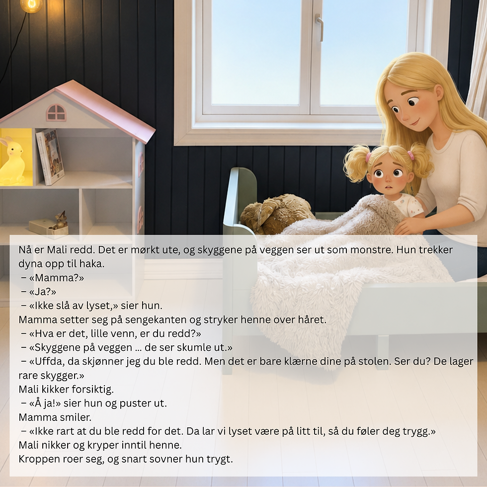 Thumbnail: Mali has feelings - digital children's book