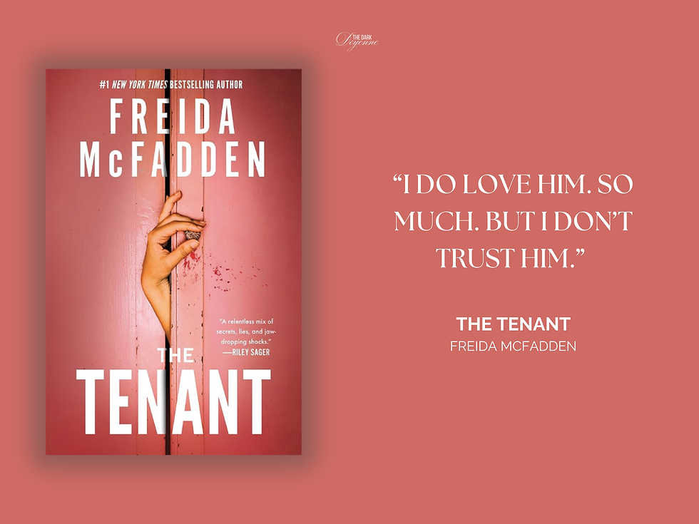 The Tenant by Freida McFadden