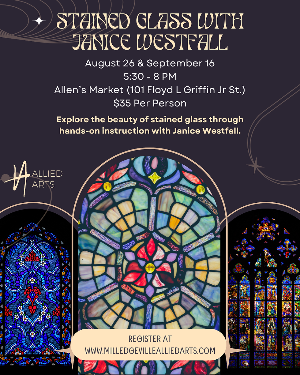 FULL!! - Stained Glass with Janice Westfall