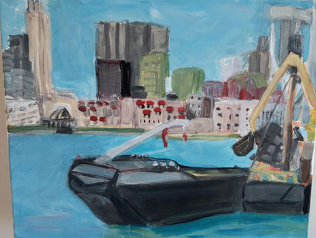 Zandoverslag bij de Esch, Rotterdam