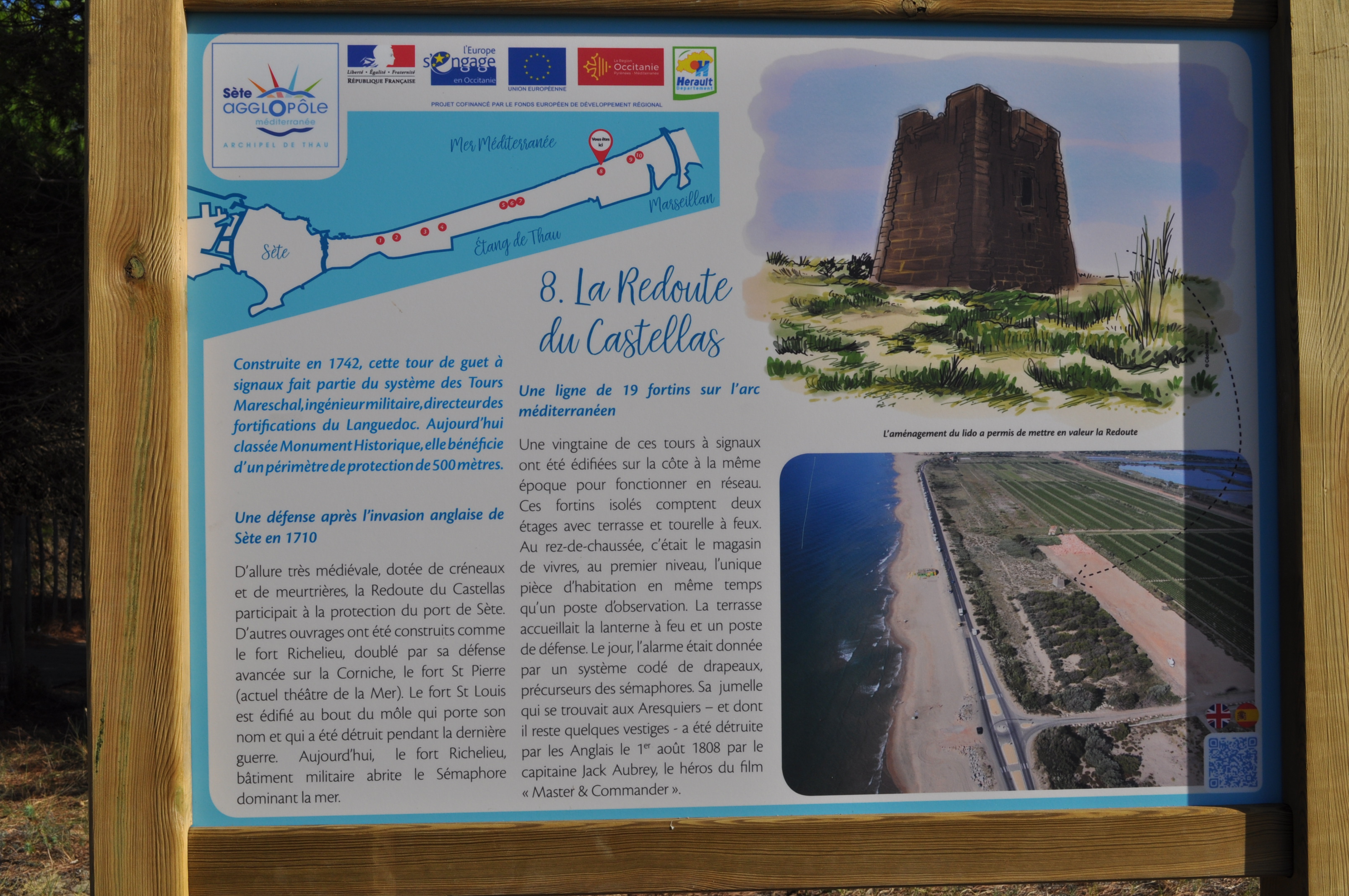 La redoute du Castellas