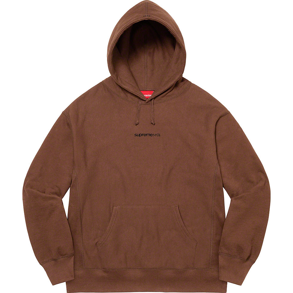 Supreme Number One Hooded Sweatshirt