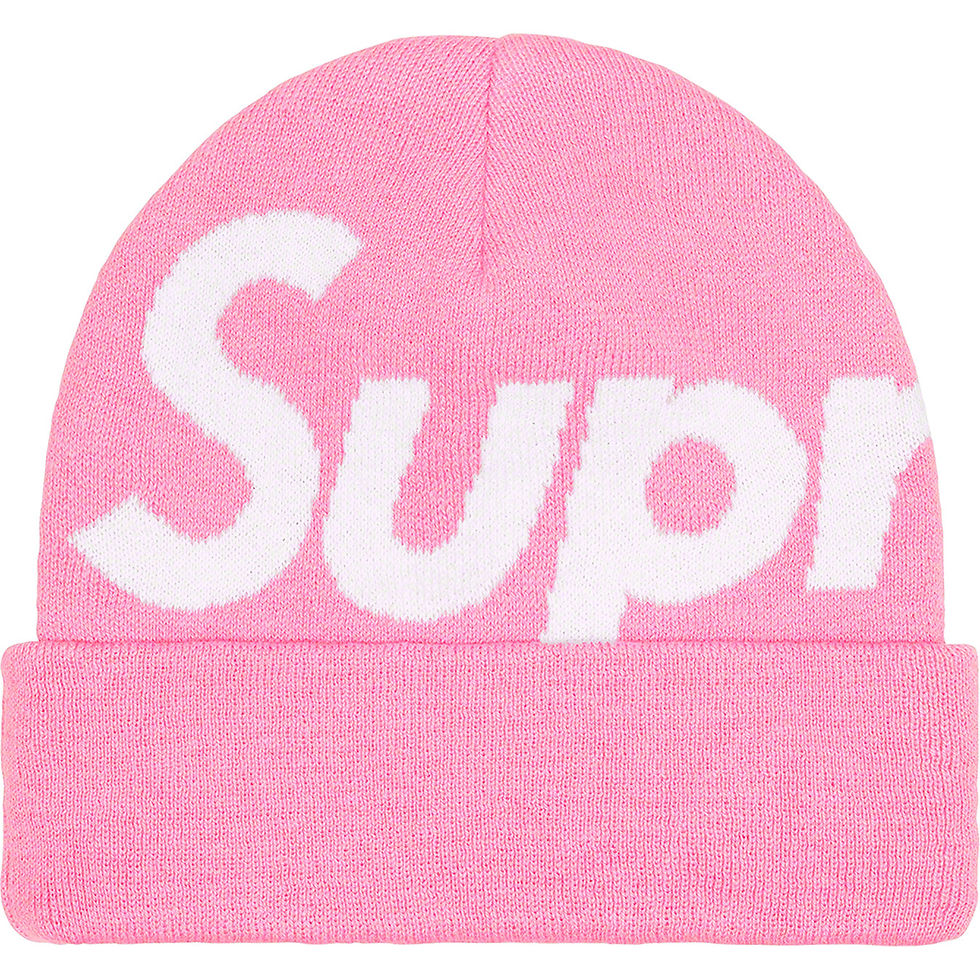 Supreme Big Logo Beanie