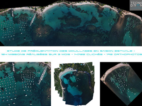 Etude de fréquentation des mouillages organisés.